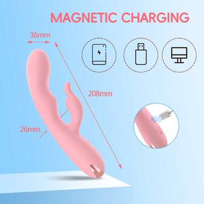 Loveangels Velvet Rabbit Tap Vibrating And G - Spot Tapping Rabbit - Loveangels
