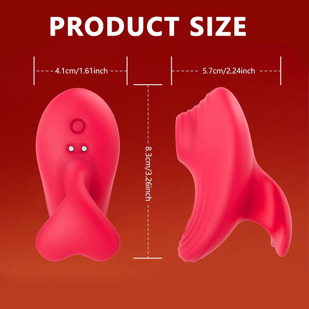 Loveangels Velvet Suction Finger - Worn Clitoral Suction Massager - Loveangels