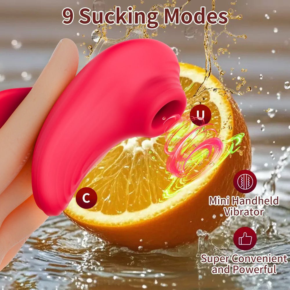 Loveangels Velvet Suction Finger - Worn Clitoral Suction Massager - Loveangels