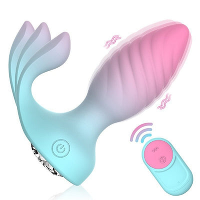 Loveangels Vibrating Mermaid Plug With Remote - Loveangels