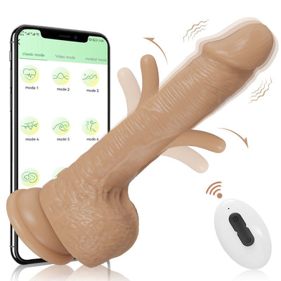 Loveangels Vibrating Pendulum Dildo With App Control - Loveangels