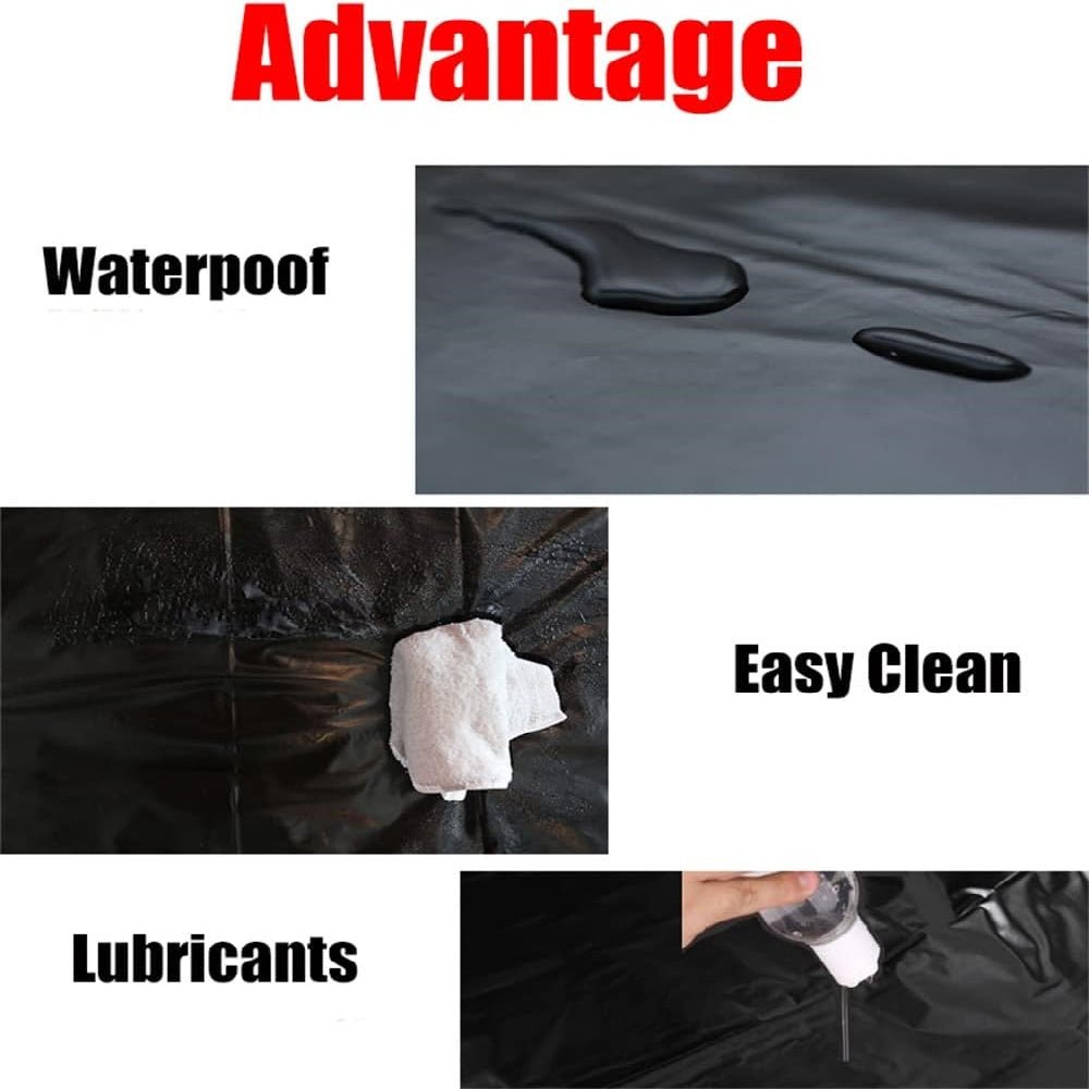 Loveangels Waterproof PVC Bedsheet 210cm x 210cm - Loveangels