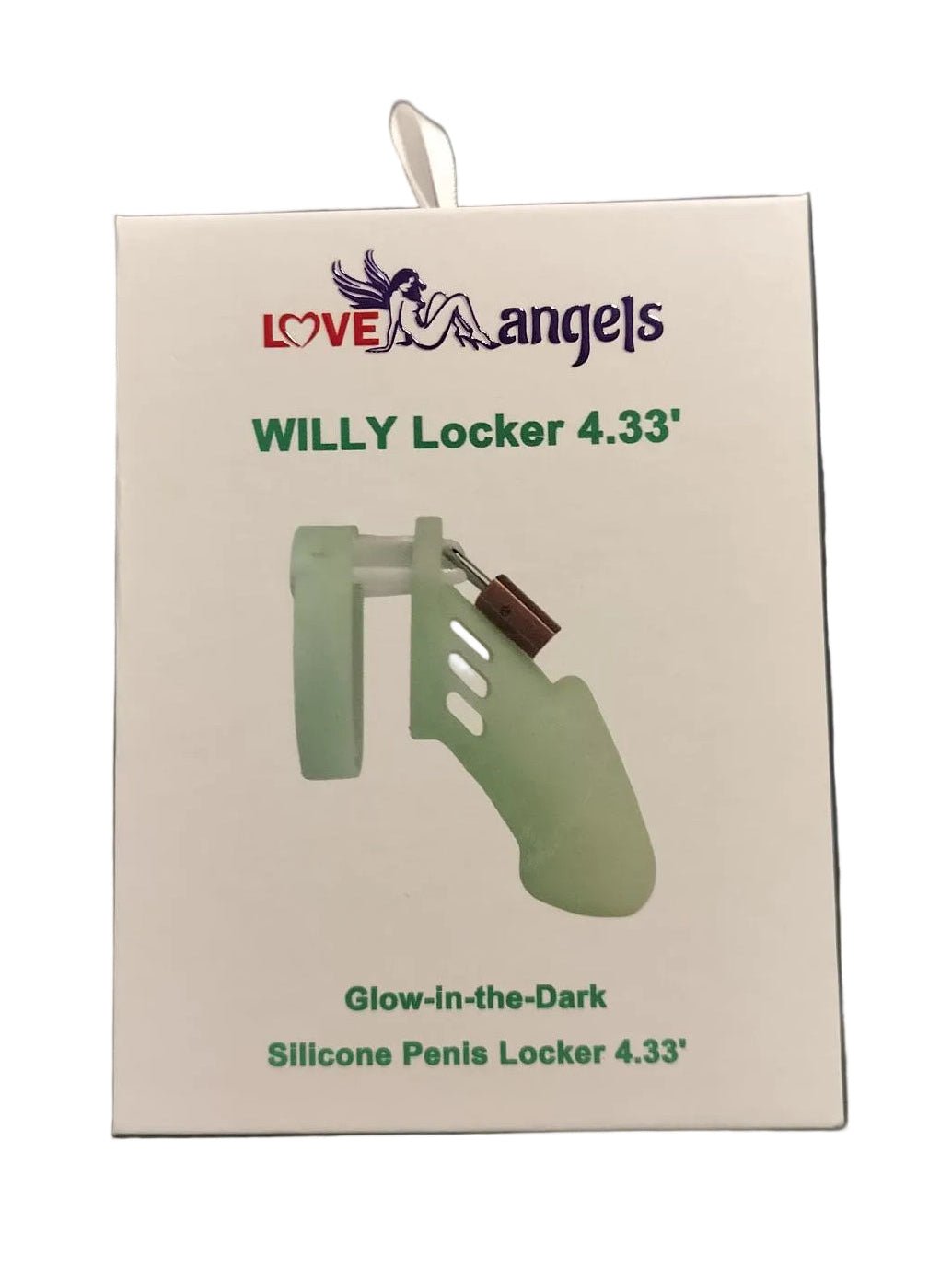 Loveangels Willy Locker Glow In The Dark Chastity Cage - Loveangels