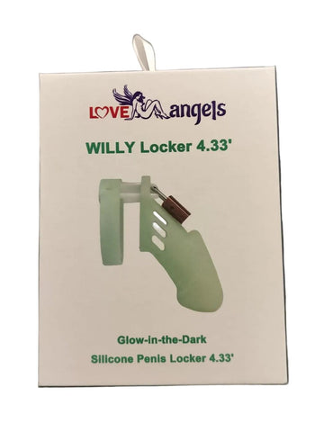 Loveangels Willy Locker Glow In The Dark Chastity Cage - Loveangels