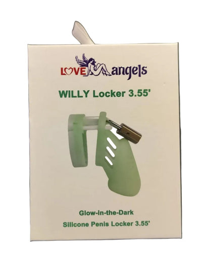Loveangels Willy Locker Glow In The Dark Chastity Cage - Loveangels