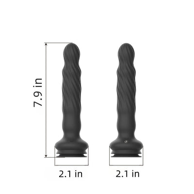Loveangels Wriggling Prostate Vibrator With Remote Control - Loveangels