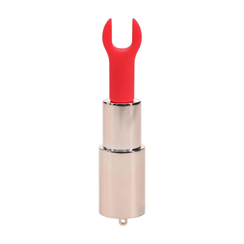 Loveline Angel - Lipstick Vibrator with 4 Attachments - Pink - Loveangels