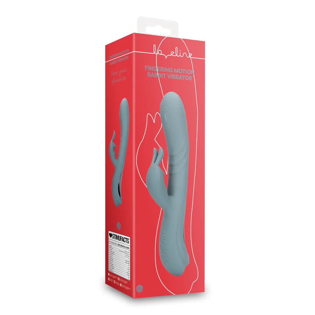 Loveline Fingering Motion Rabbit Vibrator - Loveangels