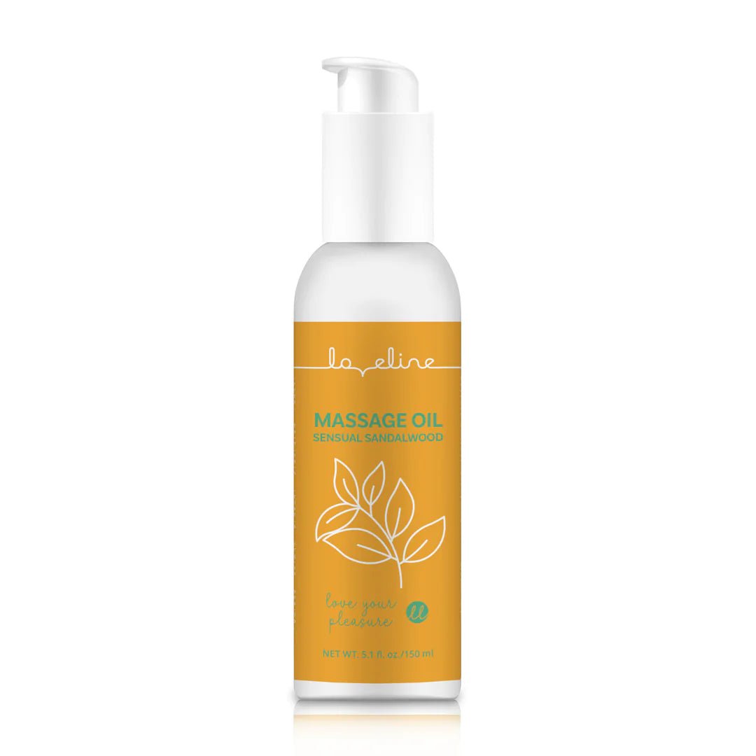 Loveline Massage Oil - Sensual Sandalwood 150ml - Loveangels