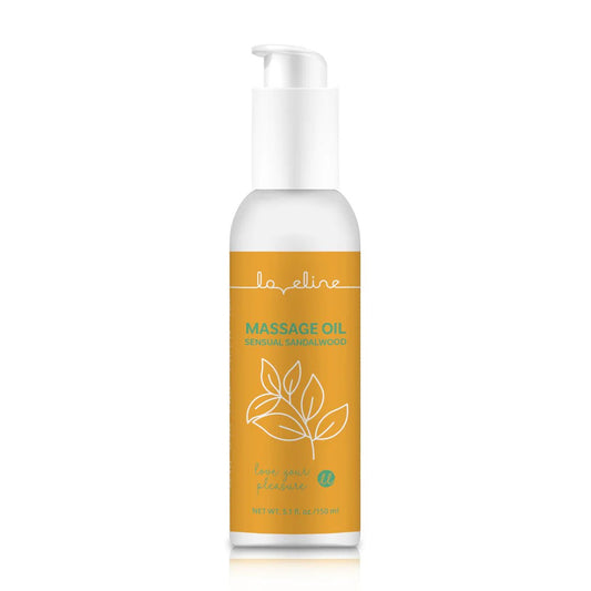 Loveline Massage Oil - Sensual Sandalwood 150ml - Loveangels