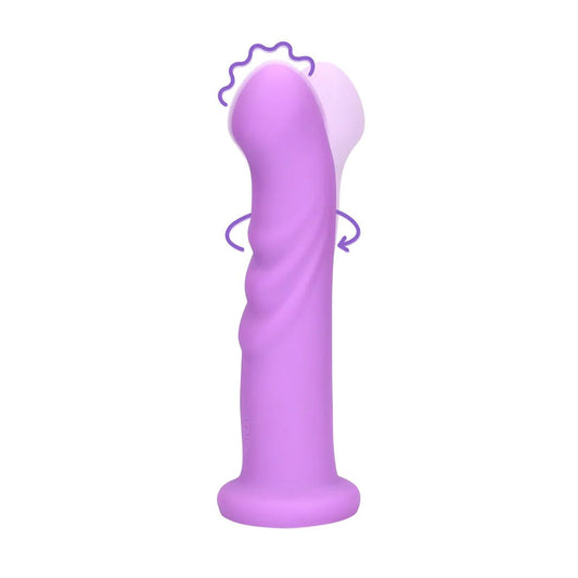 Loveline Ultra Soft Silicone Rotating G - Spot Vibrator - Loveangels