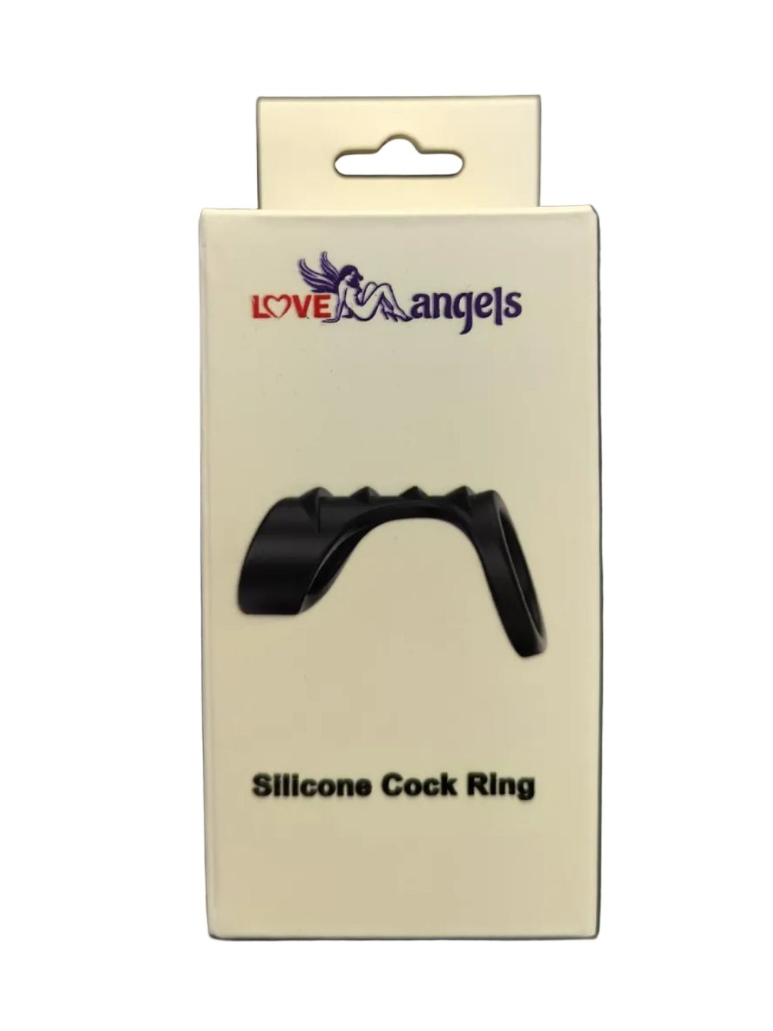 Lovenagels Textured Silicone Cock Ring - Loveangels
