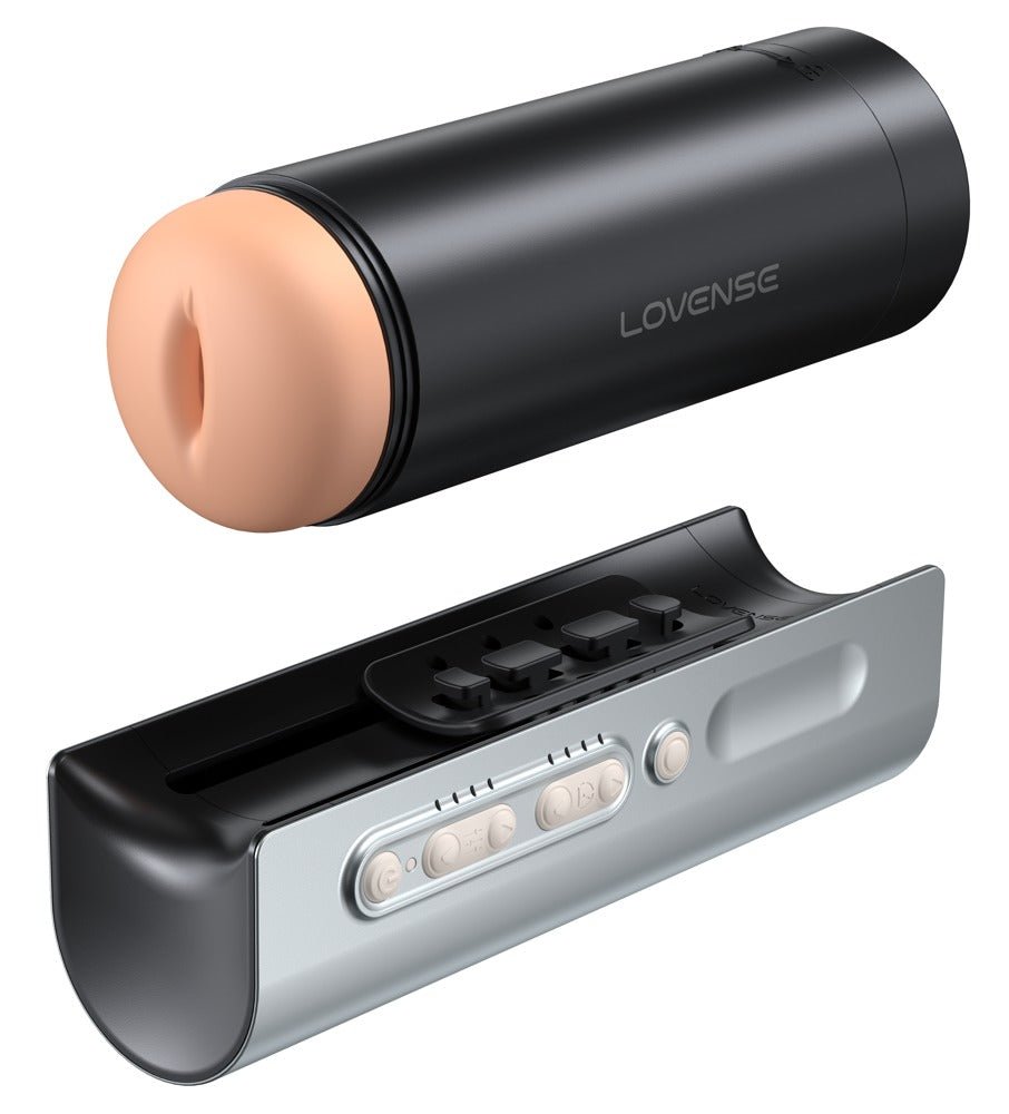 Lovense Solace Pro Automatic Thrusting Masturbator with App Control - Loveangels