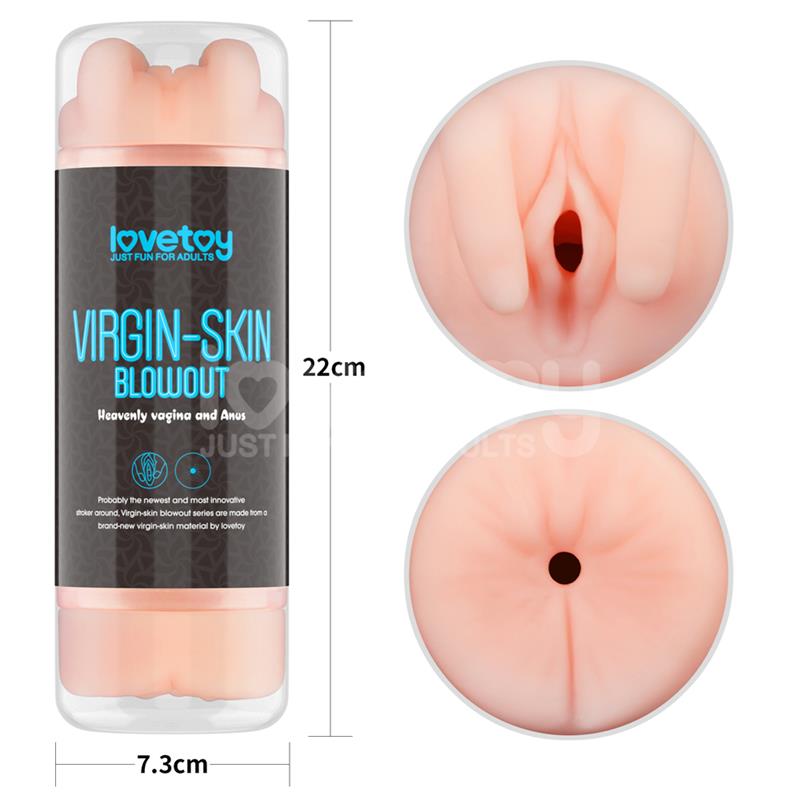 Lovetoy Male Masturbator Virgin Vagina and Anus - Loveangels