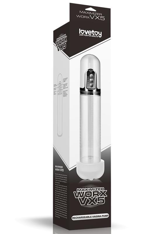 Lovetoy Maximizer Worx VX5 Rechargeable Automatic Penis Pump - Loveangels