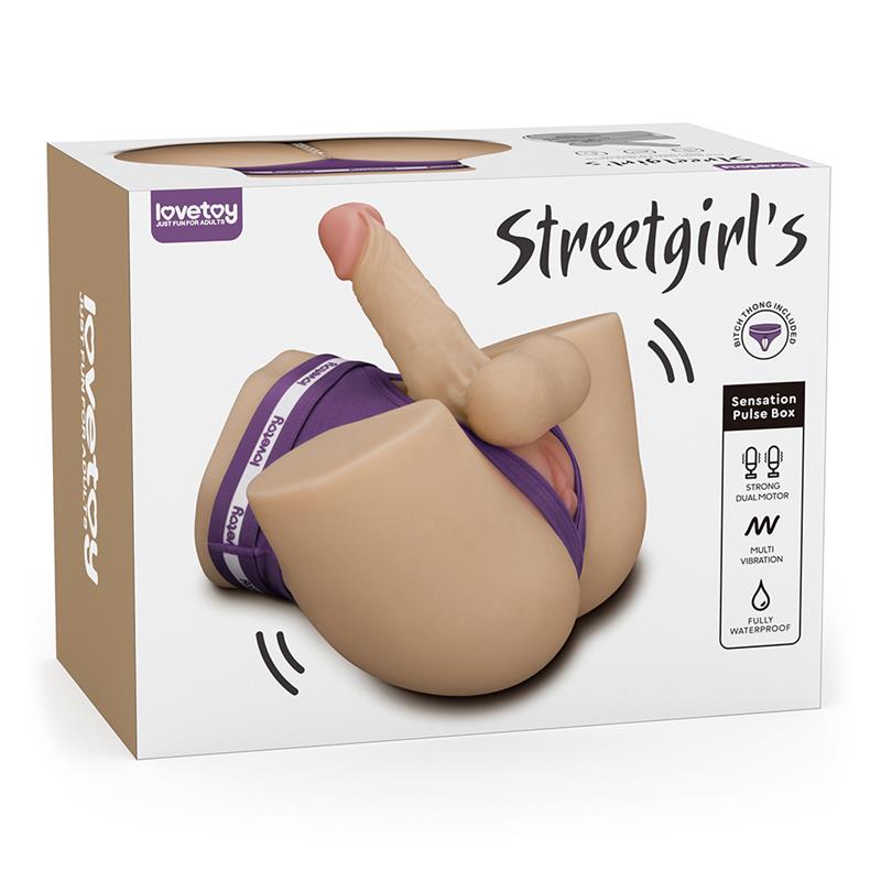 Lovetoy Streetgirls Dual Motor Pulse Masturbator - Loveangels