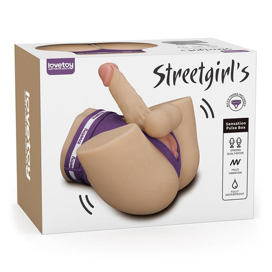 Lovetoy Streetgirls Dual Motor Pulse Masturbator - Loveangels