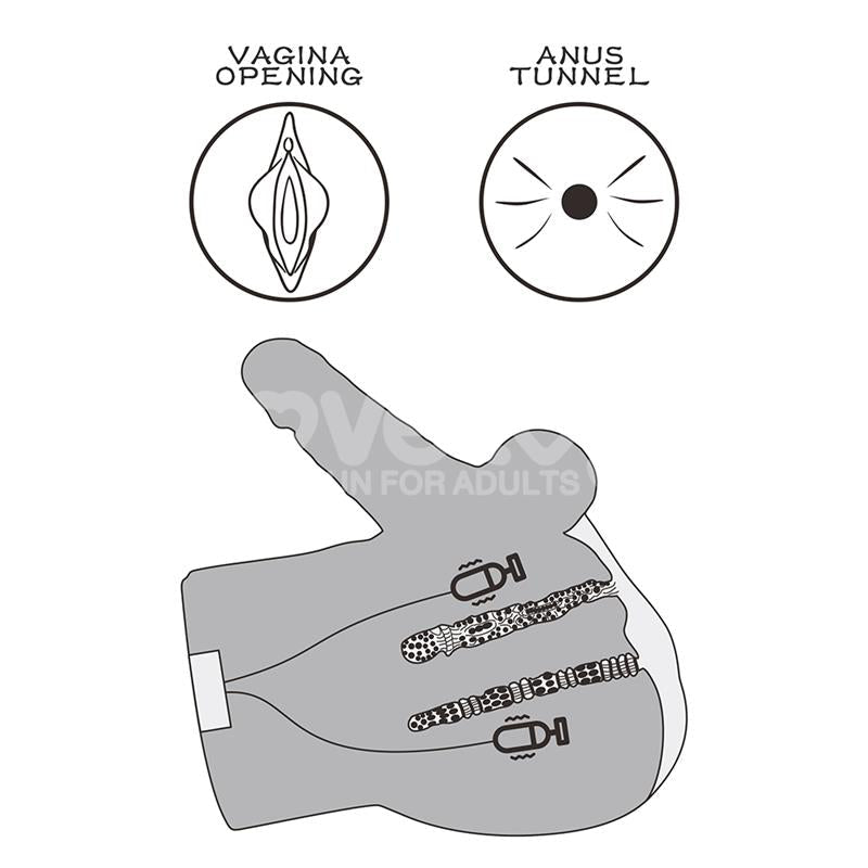 Lovetoy Streetgirls Dual Motor Pulse Masturbator - Loveangels