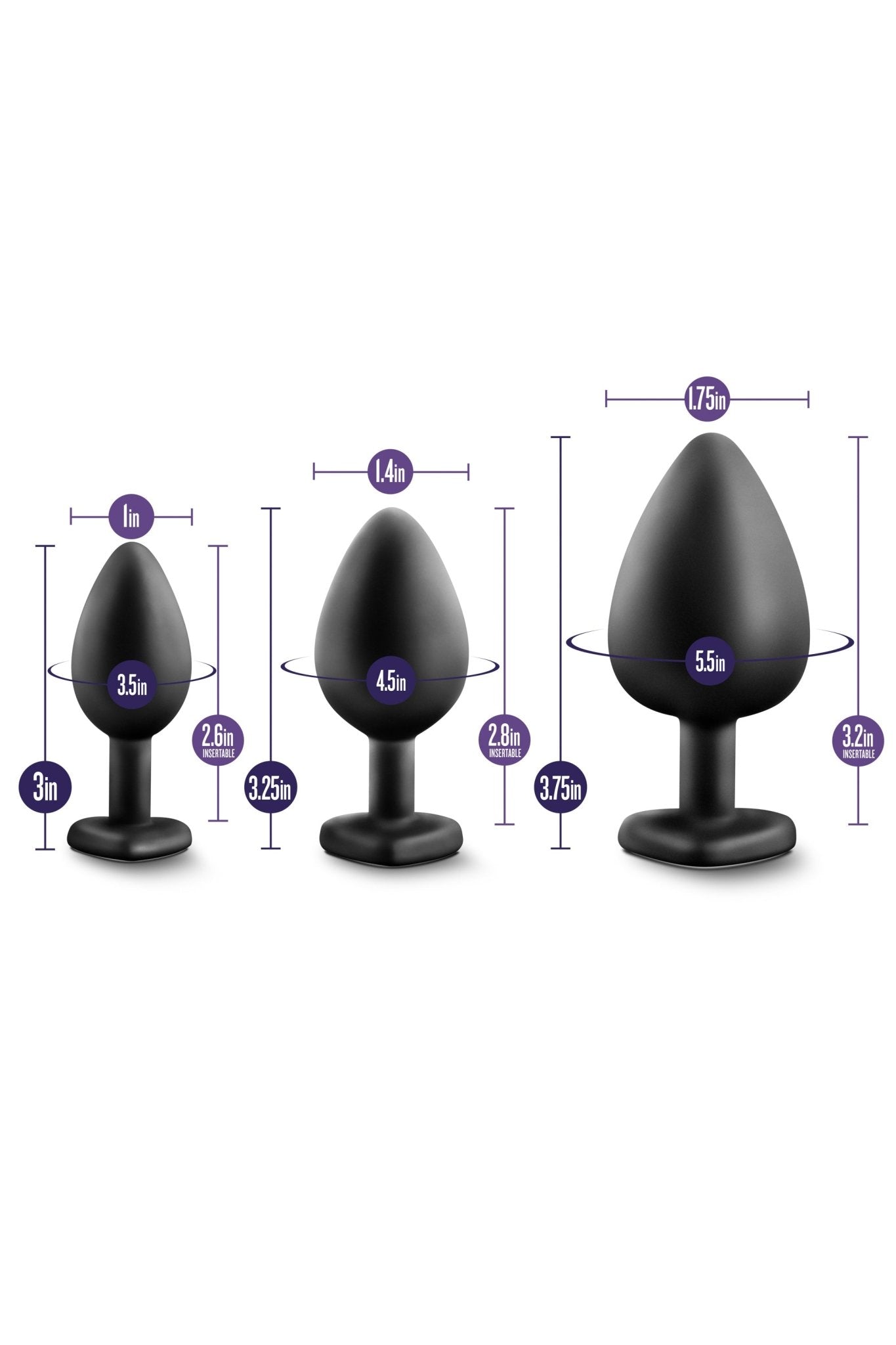 Luxe Bling Plugs Training Kit - Loveangels