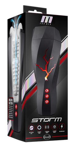 M For Men Storm Milking And Vibrating Masturbator - Loveangels