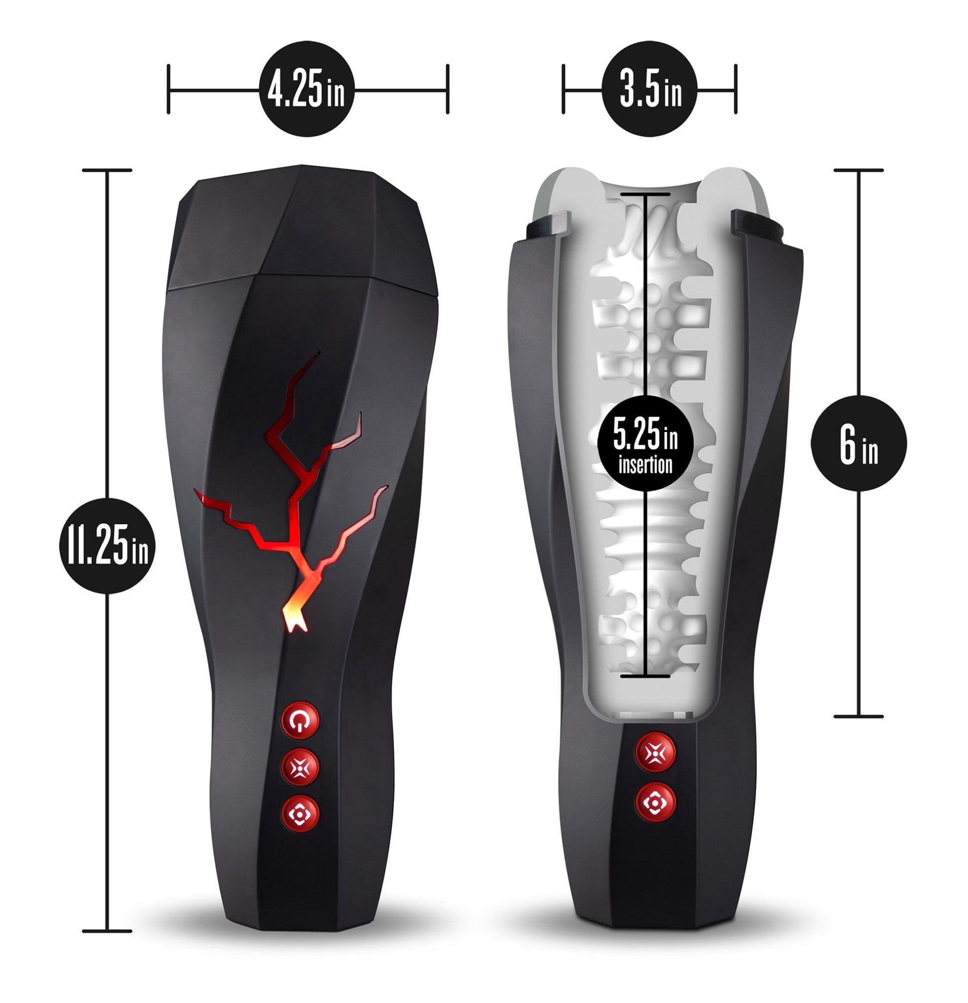 M For Men Storm Milking And Vibrating Masturbator - Loveangels