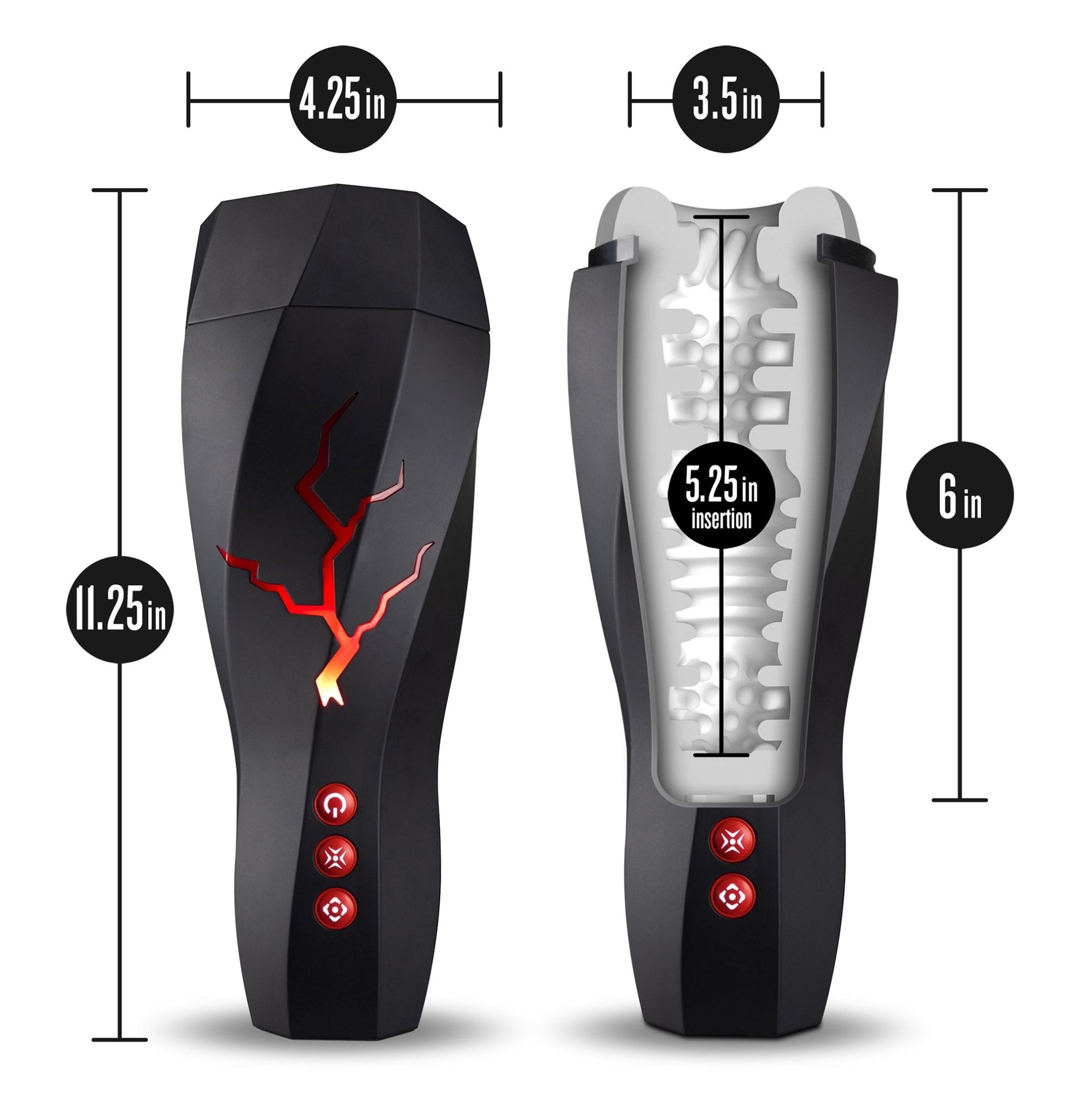 M For Men Storm Milking And Vibrating Masturbator - Loveangels
