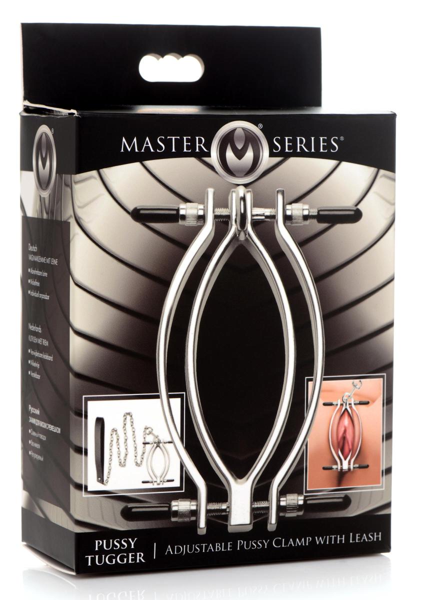 Master Series Adjustable Pussy Tugger With Chain - Loveangels