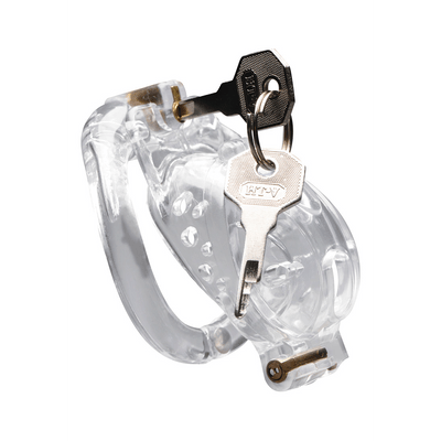 Master Series Custom Lockdown Lockable Adjustable Chastity Cage - Loveangels
