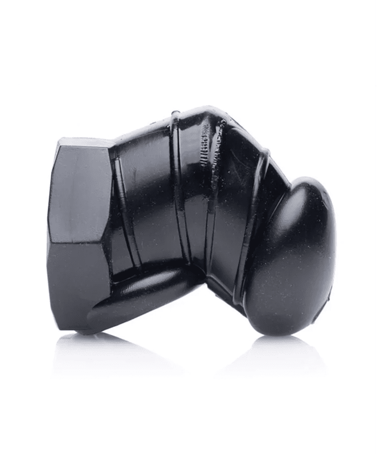 Master Series Detained 2.0 Rubber Penis Cage - Loveangels