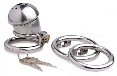 Master Series Exile Deluxe Locking Confinement Cage - Loveangels