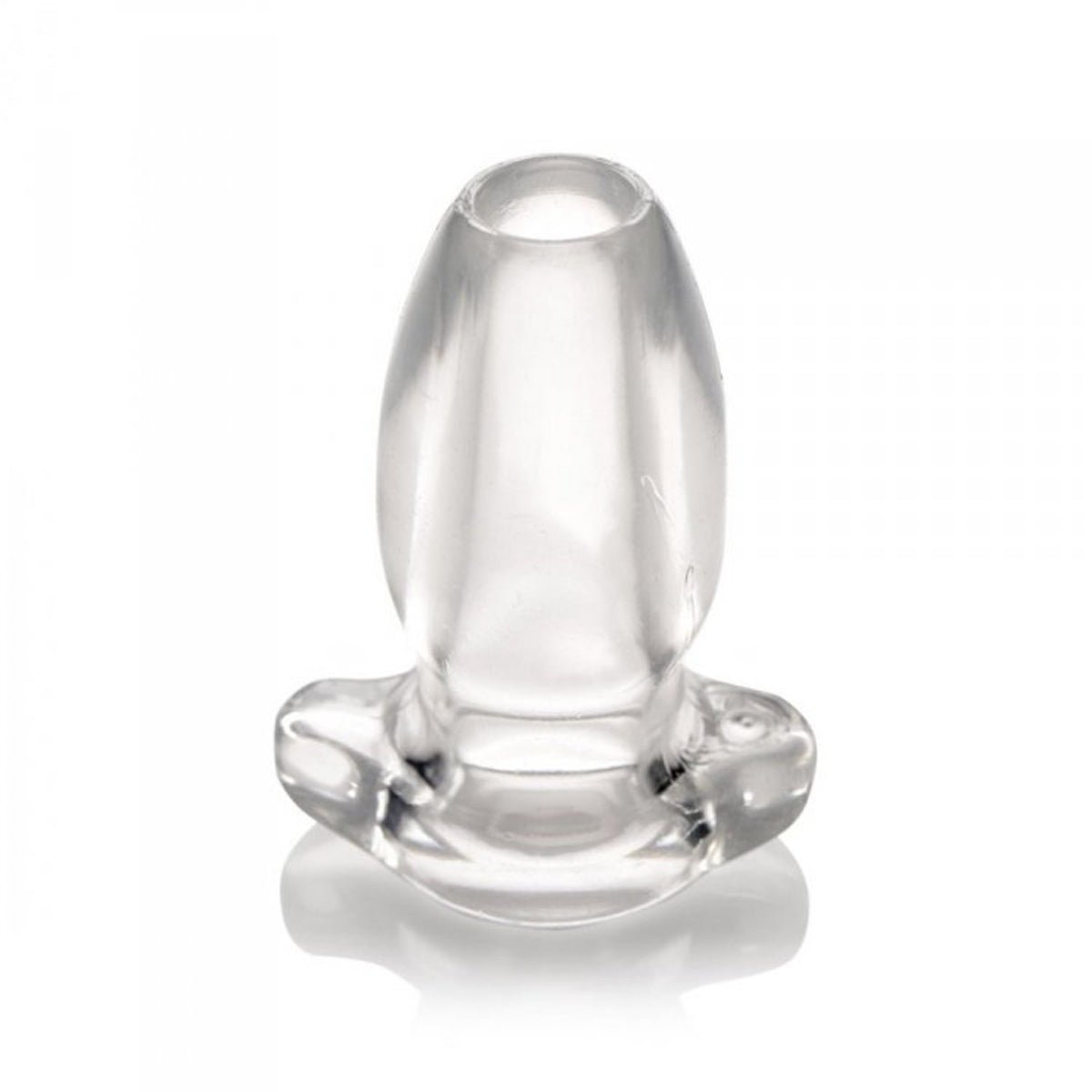Master Series Peephole - Clear Hollow Anal Plug - Loveangels