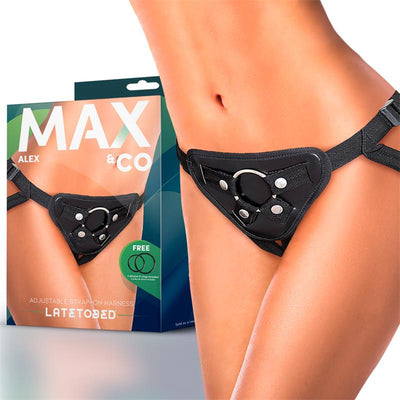 Max & Co Alex Adjustable Strap On Harness - Loveangels