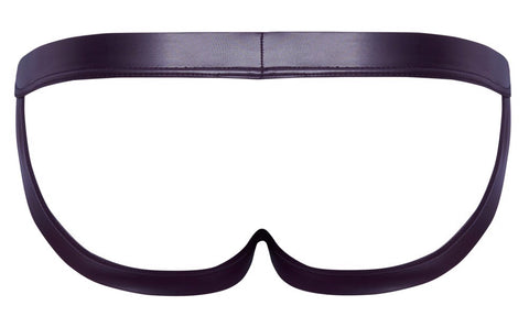 Svenjoyment Wet Look Burgundy Jockstrap