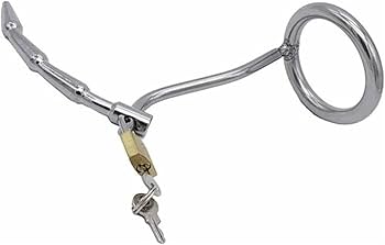 Metal Hard Chastity Urethral Cock Ring - Loveangels
