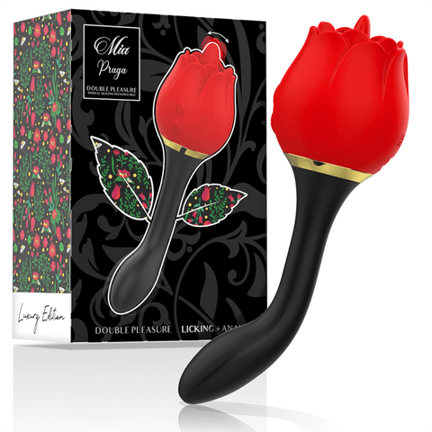Mia - Prague Double Ended Licking Rose And Anal Vibe - Loveangels