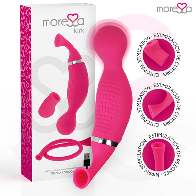 Moressa Kirk Multi Function Wand With Suction - Loveangels