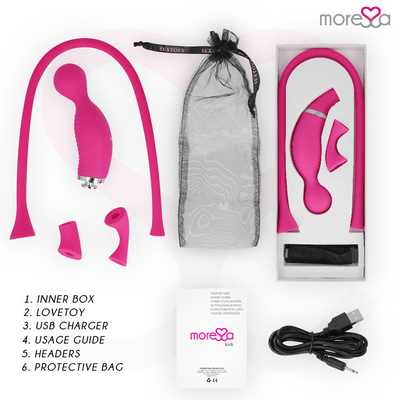 Moressa Kirk Multi Function Wand With Suction - Loveangels