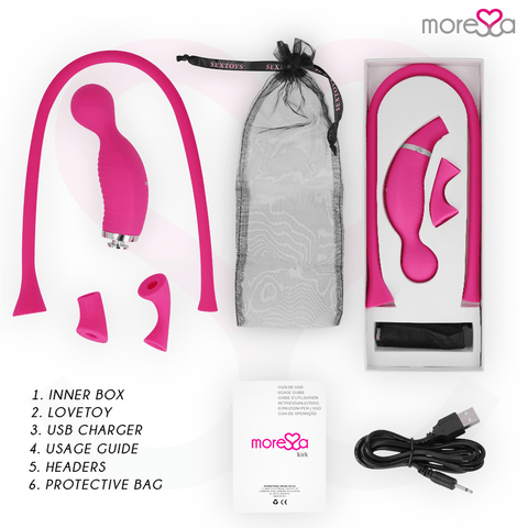 Moressa Kirk Multi Function Wand With Suction - Loveangels