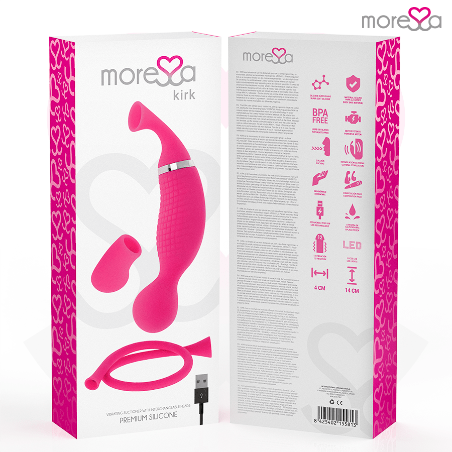 Moressa Kirk Multi Function Wand With Suction - Loveangels
