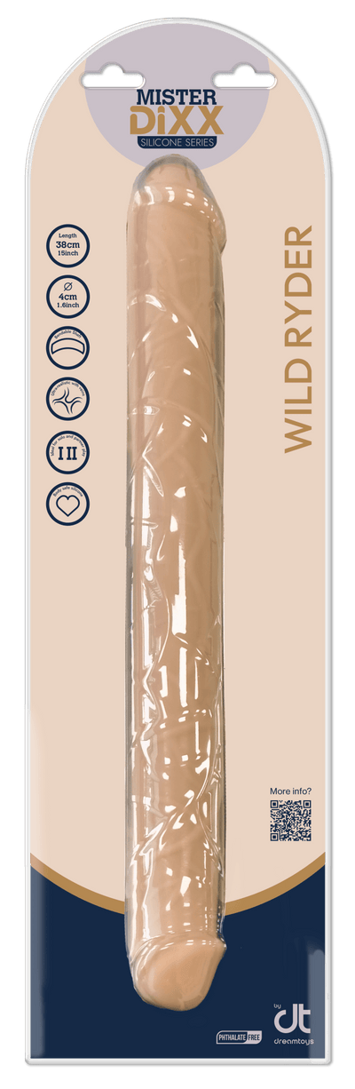 Mr Dixx Wild Ryder 15 Inch Silicone Double Dong - Loveangels