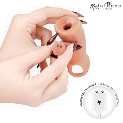 Mr Intense Arnold L Vibrating Silicone Penis Sleeve - Loveangels