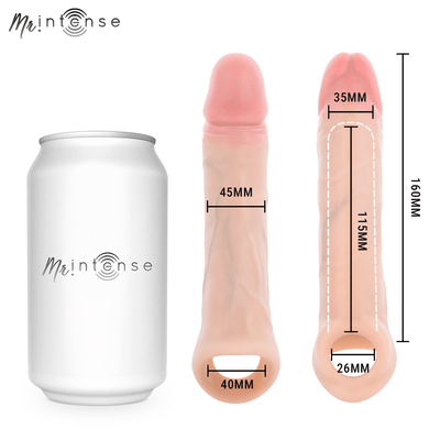 Mr Intense Arnold L Vibrating Silicone Penis Sleeve - Loveangels