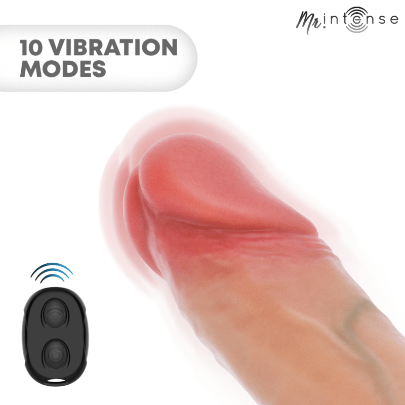 Mr Intense Arnold M Vibrating Silicone Penis Sleeve - Loveangels