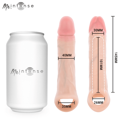 Mr Intense Arnold M Vibrating Silicone Penis Sleeve - Loveangels