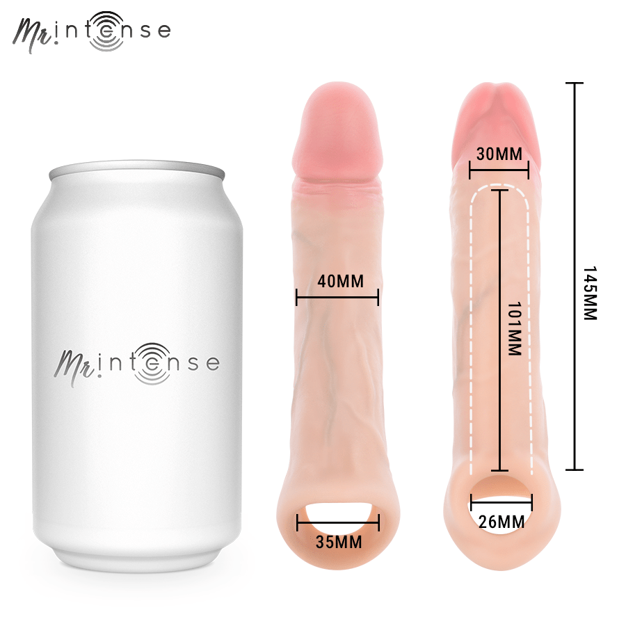 Mr Intense Arnold M Vibrating Silicone Penis Sleeve - Loveangels