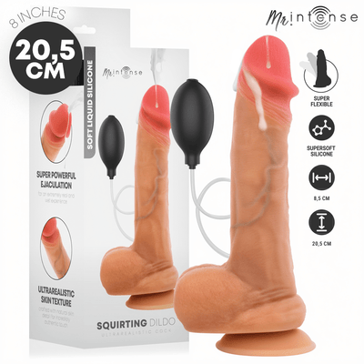 Mr Intense Danny 8 Inch Silicone Ejaculating Dildo - Loveangels