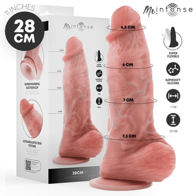 Mr Intense Extra Big Spencer 28cm Silicone Dildo - Loveangels