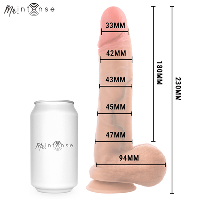 Mr Intense Gary L Ultra-Realistic Silicone 9 Inch Cock with Testicles - Loveangels