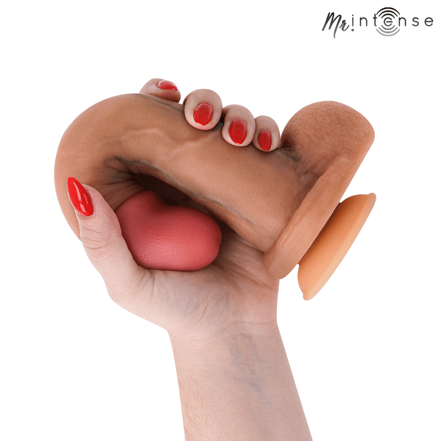 Mr Intense Gary L Ultra-Realistic Silicone 9 Inch Cock with Testicles - Loveangels