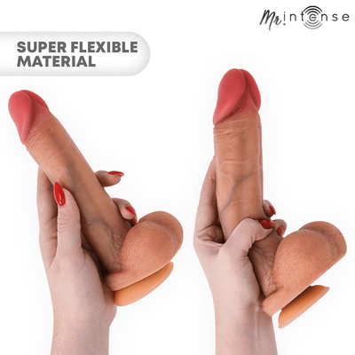 Mr Intense Gary M Ultra-Realistic Silicone 7.8 Inch Cock with Testicles - Loveangels